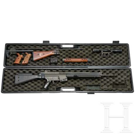 SL-Büchse Schwabenarms SAR 97 mit ZF und Schäftung des SG1 - Foto 1 SL-Büchse Schwabenarms SAR 97 mit ZF und Schäftung des SG1 - Foto 1