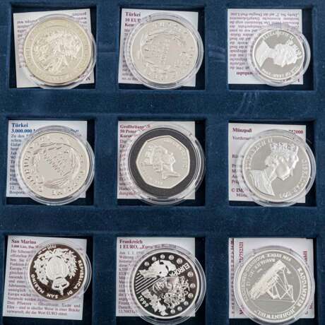 Silbermünzenset " Die Europa-Sammlung" - - photo 3