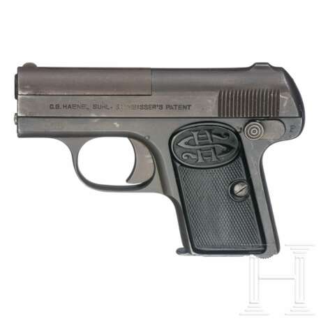 Haenel-Schmeisser Mod. 1, Suhl, mit Tasche - фото 1 Haenel-Schmeisser Mod. 1, Suhl, mit Tasche - фото 1