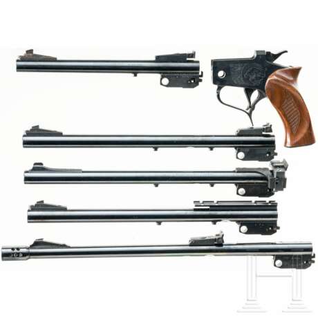 Fünf Wechselläufe für Thompson Center Contender, mit Griffstück - photo 1 Fünf Wechselläufe für Thompson Center Contender, mit Griffstück - photo 1