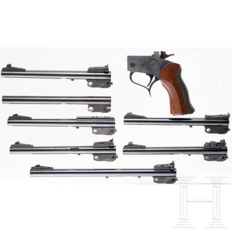 Sieben Wechselläufe für Thompson Center Contender, mit Griffstück - photo 1