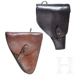 Zwei Pistolentaschen für MAS 1935 und Ruby-Pistole, Frankreich