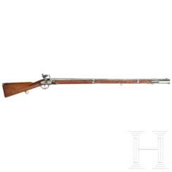 Steinschloss-Infanteriemuskete, aus alten Teilen zusammengestellt, um 1830