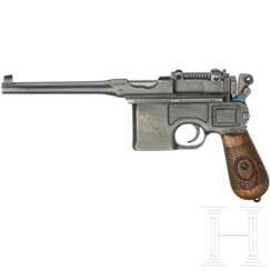 Mauser C 96 "Wartime Commercial" mit kaiserlicher Abnahme und Kasten