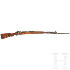 Karabiner 98k, Code "dou 45", Salut, mit Bajonett