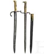 Accessories. Seitengewehr M1869 Werder, nicht aptiert, und SG 71