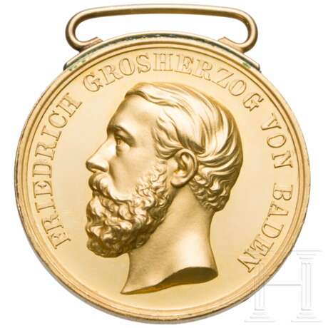Kleine goldene Verdienstmedaille Friedrichs I. - фото 1 Kleine goldene Verdienstmedaille Friedrichs I. - фото 1