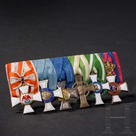 Sechsteilige preußische Ordensschnalle - фото 1