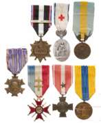 France. Sieben Medaillen, 20. Jhdt.