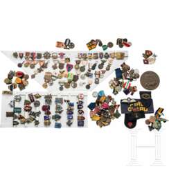 Sammlung Abzeichen, Medaillen, Effekten, Westeuropa, 20. Jhdt.