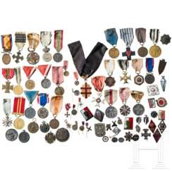 Sammlung Abzeichen und Medaillen, Osteuropa, 20. Jhdt.