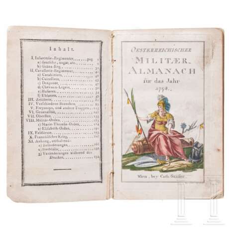 Österreichischer Militär-Almanach für das Jahr 1798 - photo 1