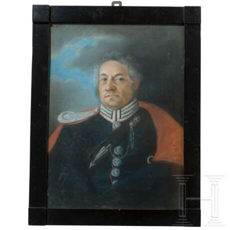 Offiziersportrait, deutsch, 1. Hälfte 19. Jhdt. - photo 1