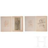 Max Seliger (1865 - 1920), vier Zeichnungen, deutsch, dat. 1915 - photo 1