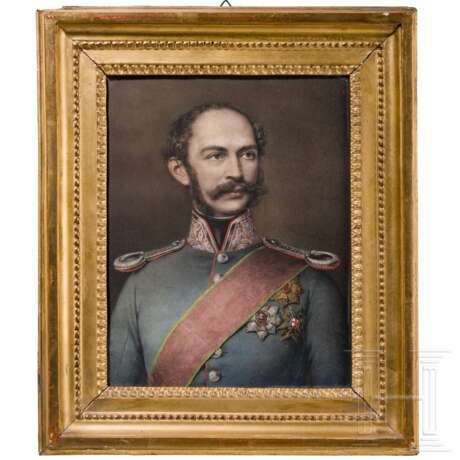 König Maximilian II. in Uniform, um 1850 - photo 1 König Maximilian II. in Uniform, um 1850 - photo 1