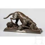 Jagdhund-Plastik als Offiziers-Schießpreis, datiert 1896 - фото 1