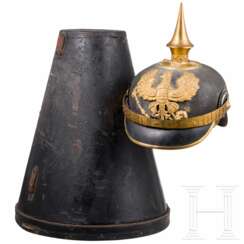 Helm für Offiziere der Infanterie, Preußen, um 1900