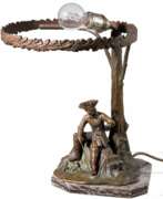 Product catalog. Tischlampe "Friedrich der Große", um 1910