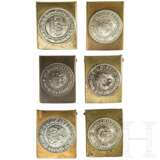 Sechs Koppelschlösser für Mannschaften, circa 1870 - 1918 - photo 1