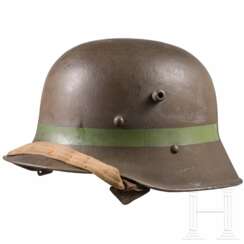 Stahlhelm M 17 mit Truppenkennzeichnung