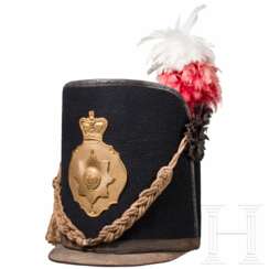 Tschako für Angehörige der Coldstream Guards im Stil um 1812 - 1815