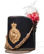 Royaume-Uni. Tschako für Angehörige der Coldstream Guards im Stil um 1812 - 1815