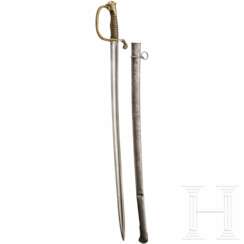 Säbel M 1845 für Offiziere der Infanterie