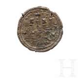 Bleiplakette mit Darstellung der Donaureiter, Donauprovinzen, 2. - 3. Jhdt. n. Chr. - Foto 1