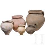 Fünf Tontöpfe, römische Provinzen Südosteuropas, 2. - 3. Jhdt. - фото 1