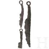 Drei keltische Ringknaufmesser, Latènekultur, 2. - 1. Jhdt. v. Chr. - фото 1