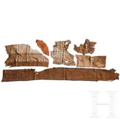 Konvolut Textilfragmente, Peru, Chancay, wohl 1200 - 1465 n. Chr.