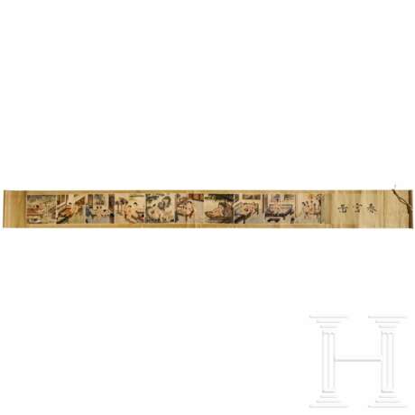 Shunga-Rolle, China, spätes 20. Jhdt. - photo 1 Shunga-Rolle, China, spätes 20. Jhdt. - photo 1