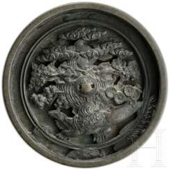 Bronzespiegel (Kagami), Japan, Edo-Periode