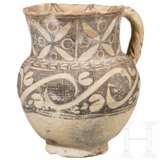 Gefäß mit geometrischem und floralem Dekor, wohl Zentralasien, islamisch, 8. -10. Jhdt. - photo 1