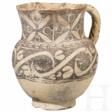Gefäß mit geometrischem und floralem Dekor, wohl Zentralasien, islamisch, 8. -10. Jhdt. - Jetzt bei der Auktion