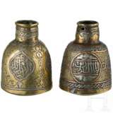 Zwei Mamluken-Gefäße mit Kupfer- und Silbereinlagen, spätes 19. Jhdt. - photo 1