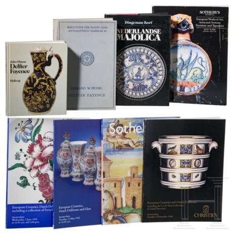 Bücherkonvolut zum Thema Keramik, DE/NL/EN - photo 1 Bücherkonvolut zum Thema Keramik, DE/NL/EN - photo 1