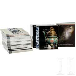 20 Auktionskataloge zu asiatischer Kunst, Sotheby's London, Hong Kong, Paris, New York, 2009 - 2012
