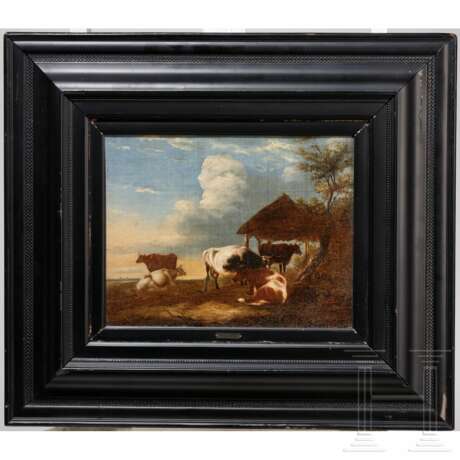 Umkreis von Philipp Peter Roos (1657 - 1706), "Weidende Kühe", deutsch, 18. Jhdt. - photo 1