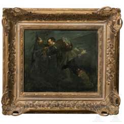 Franz von Defregger (1835 - 1921) zugesch., Studie eines Bauers, Österreich, dat. 1880