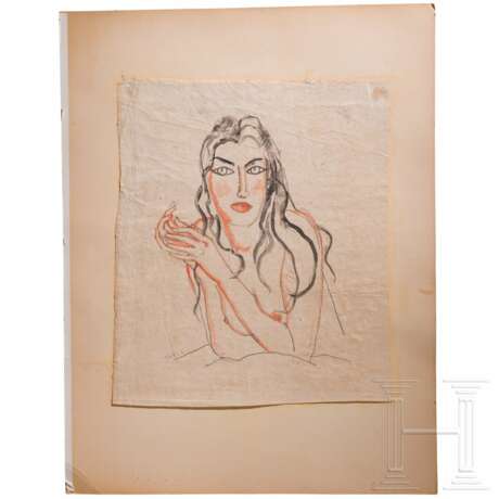 Jacob Wilhelm Fehrle (1884 - 1974), zwei Zeichnungen, deutsch, 20. Jhdt. - photo 1