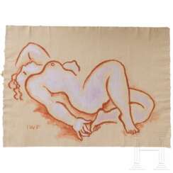 Jacob Wilhelm Fehrle (1884 - 1974), zwei Akte, deutsch, 20. Jhdt.