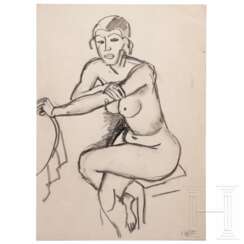 Jacob Wilhelm Fehrle (1884 - 1974), zwei Akte, deutsch, 20. Jhdt.