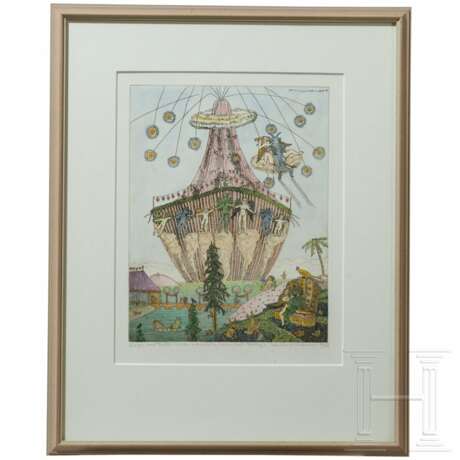 Blalla W. Hallmann (1941 - 1997), "Engel und Teufel haben sich richtig lieb", deutsch, 2. Hälfte 20. Jhdt. - photo 1