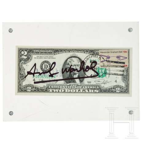 Andy Warhol (1928 - 1987), Two Dollars Note, USA, datiert 1976 - фото 1