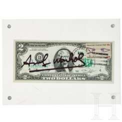 Andy Warhol (1928 - 1987), Two Dollars Note, USA, datiert 1976