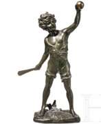 Скульптуры. Franz Iffland (1862 - 1935) - Kricket spielender Junge
