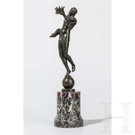 Allegorie der Fortuna aus Bronze, wohl Susse Frères Paris, Frankreich, 1. Hälfte 19. Jhdt. - photo 1