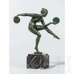 Marcel André Bouraine (1886 - 1948), Diskus-Tänzerin, Frankreich, 20. Jhdt.