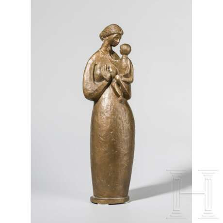Josef Baron (1920 - 2020), Gottesmutter mit Kind, deutsch, 20./21. Jhdt. - photo 1
